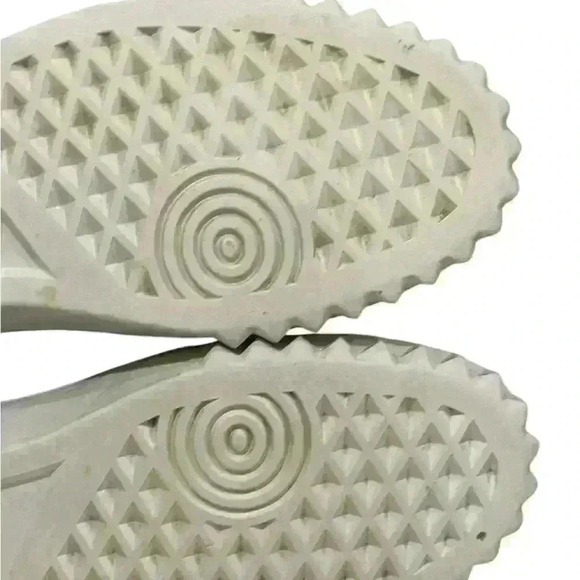 Salvatore Ferragamo Cube Italy Men's Navy Blue Leather  Low-Top Sneakers 7.5 M - Picture 12 of 15